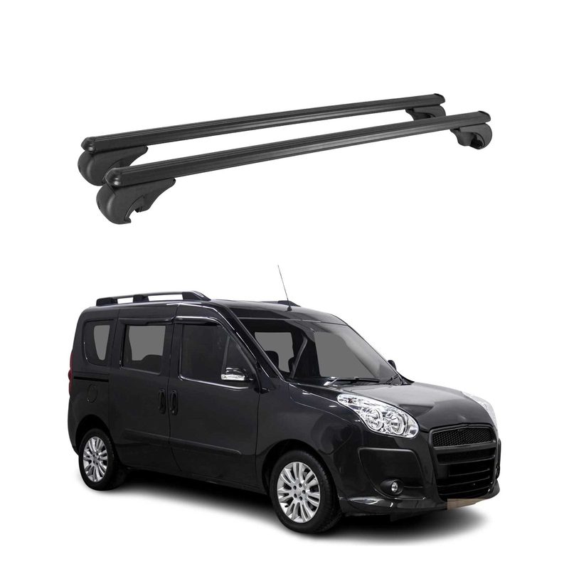 2015-2022 RAM ProMaster City Roof Rack Cross Bars Black