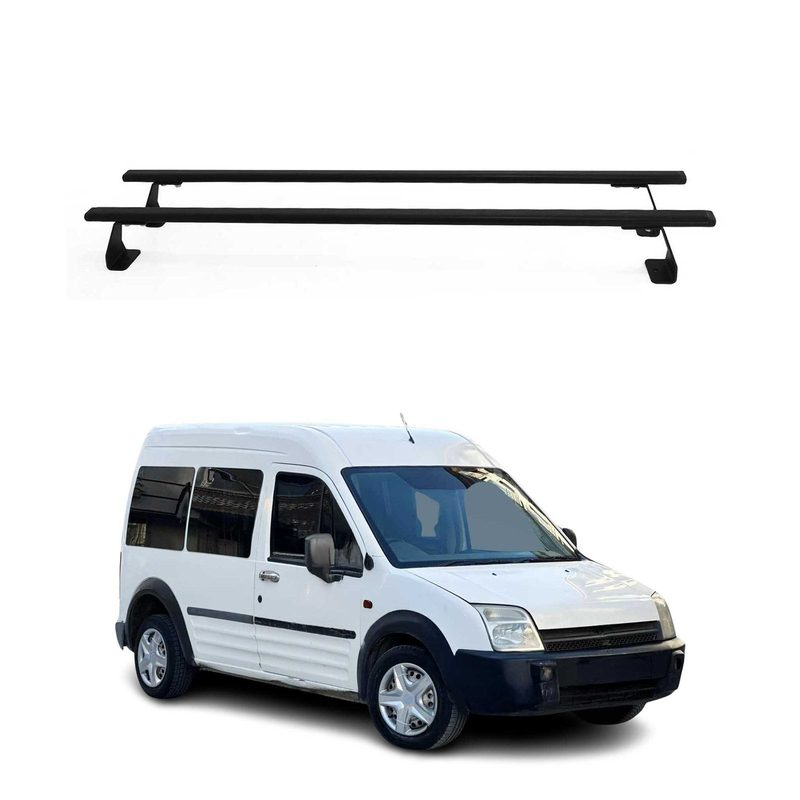 2010-2013 Ford Transit Connect Roof Rack Cross Bars Black