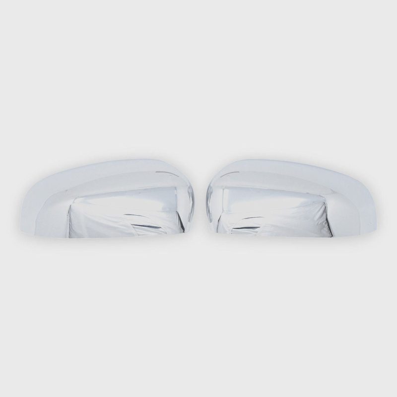 2017-2025 Jeep Compass Mirror Cover Caps Chrome 2Pcs ABS Plastic