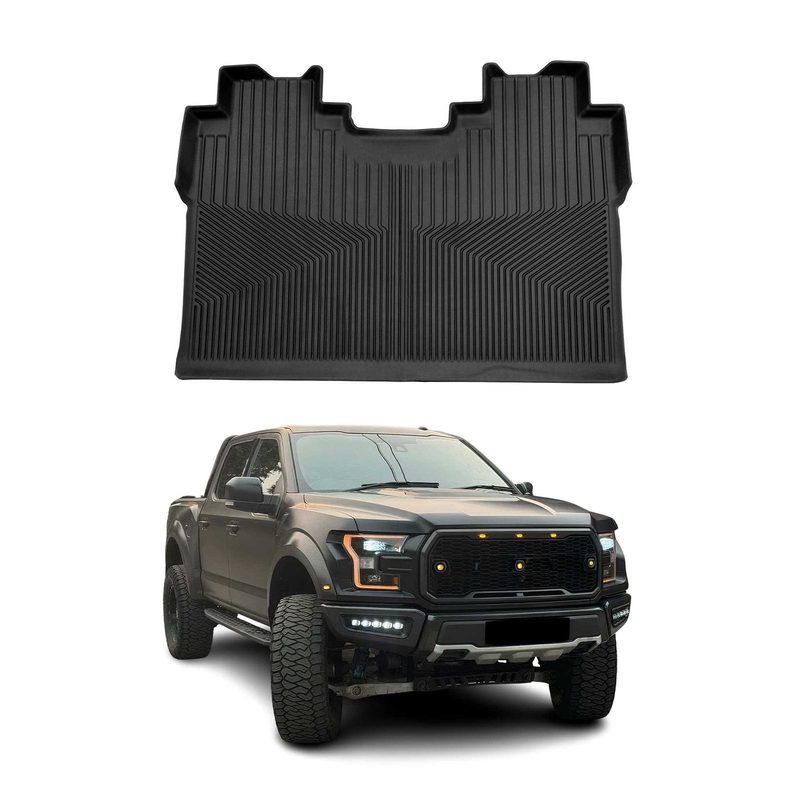 2015-2020 Ford F-150 SuperCrew Premium Floor Mats Liners Second Row Rear