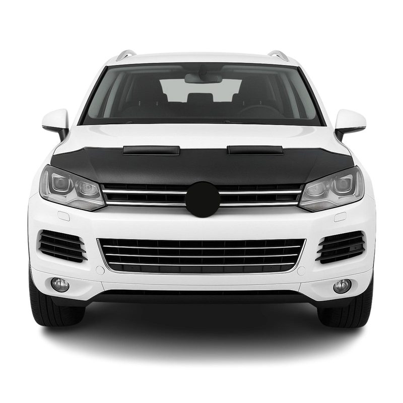 2011-2014 VW Touareg Car Bonnet Mask Hood Bra Black 1 Pc