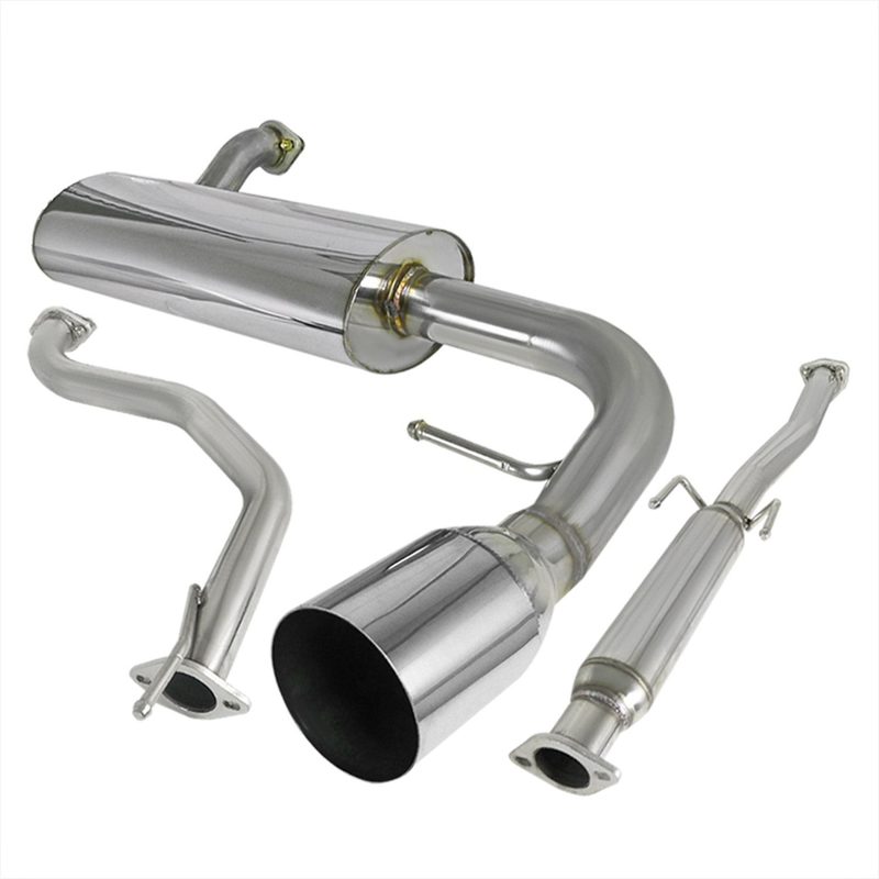 1988-1991 Honda Civic H/B DX Si Hatchback T-304 Steel N1 Catback Exhaust