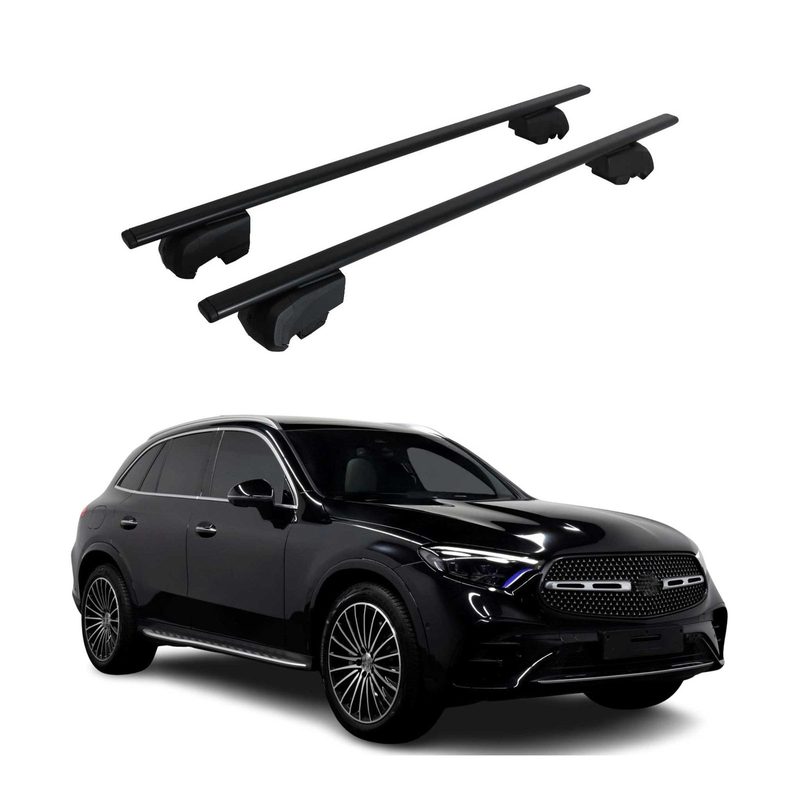 2023-2026 Mercedes GLC Class X254 Roof Rack Cross Bars Black