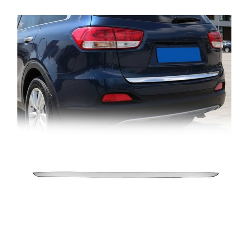 2016-2020 Kia Sorento Rear Trunk Lid Molding Trim Stainless Steel Silver 1Pc