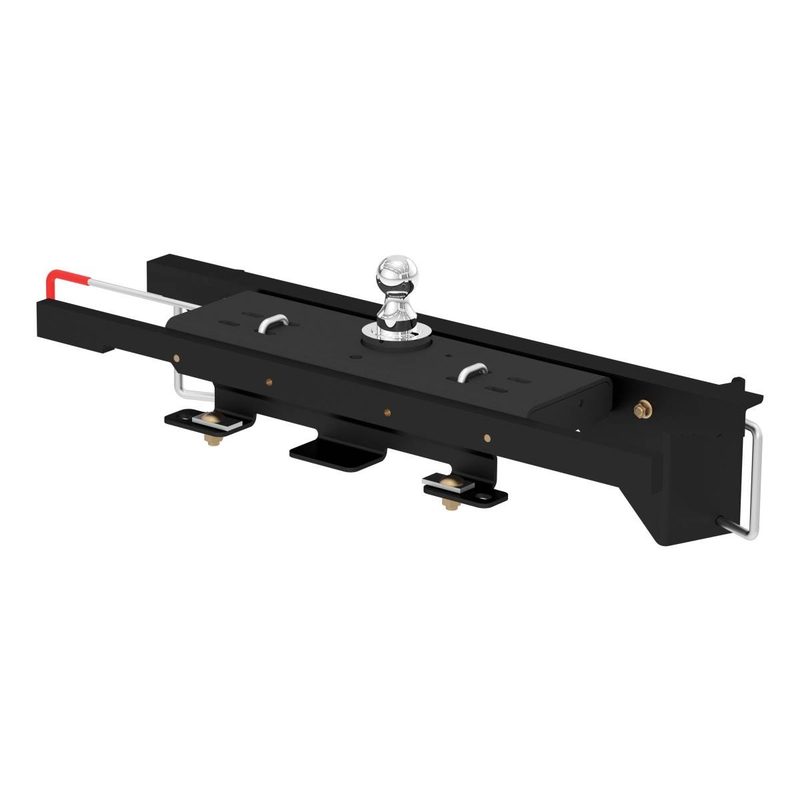 Double Lock Gooseneck Hitch Kit with Installation Brackets