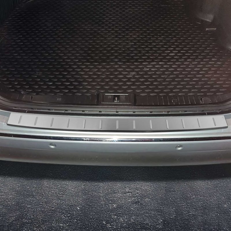 2004-2009 Mercedes E Class W211 Sedan Rear Bumper Guard Stainless Steel Brushed