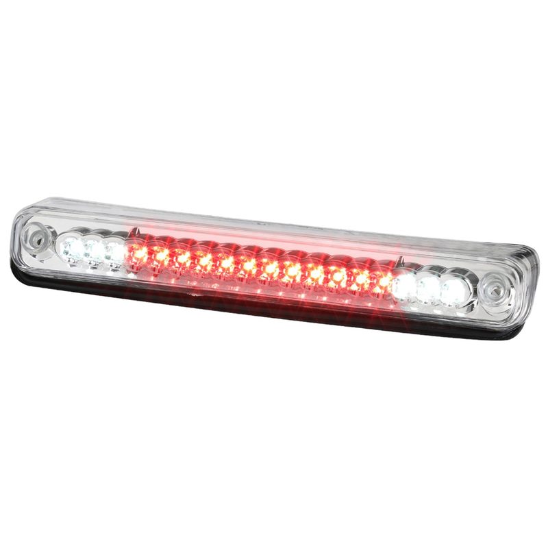 1994-2000 Chevrolet GMC C/K LED 3rd Brake Light Chrome Housing/Clear Lens