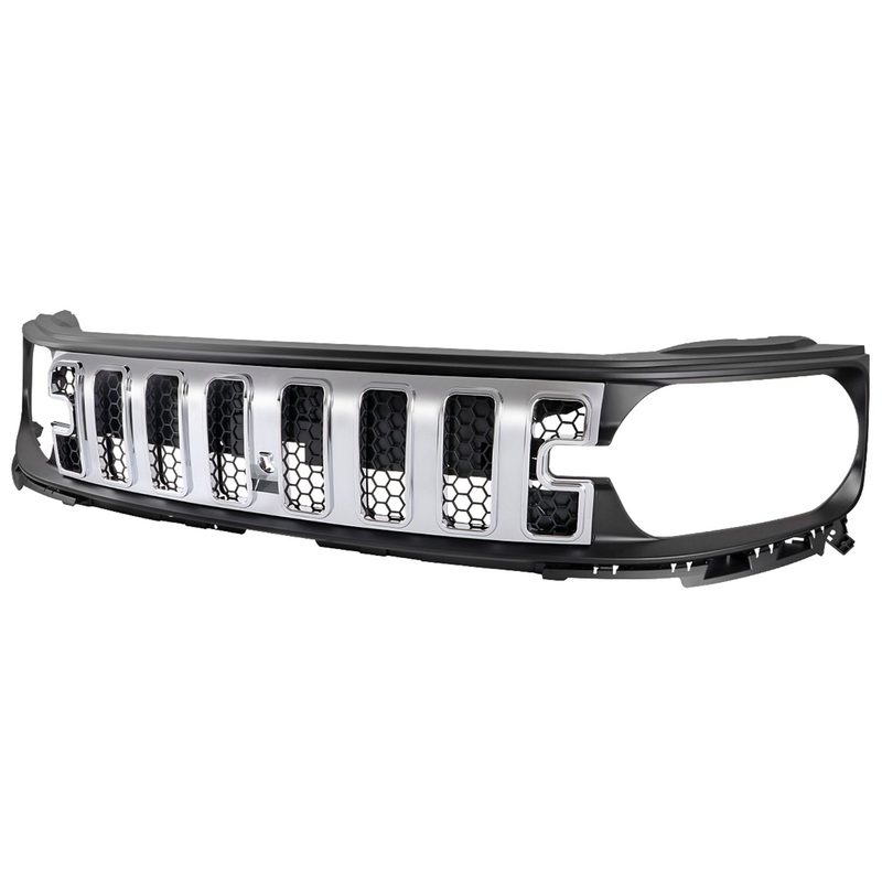 2021-2023 Ford Bronco Sport Chrome Mesh Hood Replacement Grille