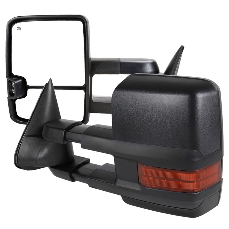 1988-2000 Chevy C/K Tahoe Yukon/Suburban Heated Towing Mirrors LED Turn Signal