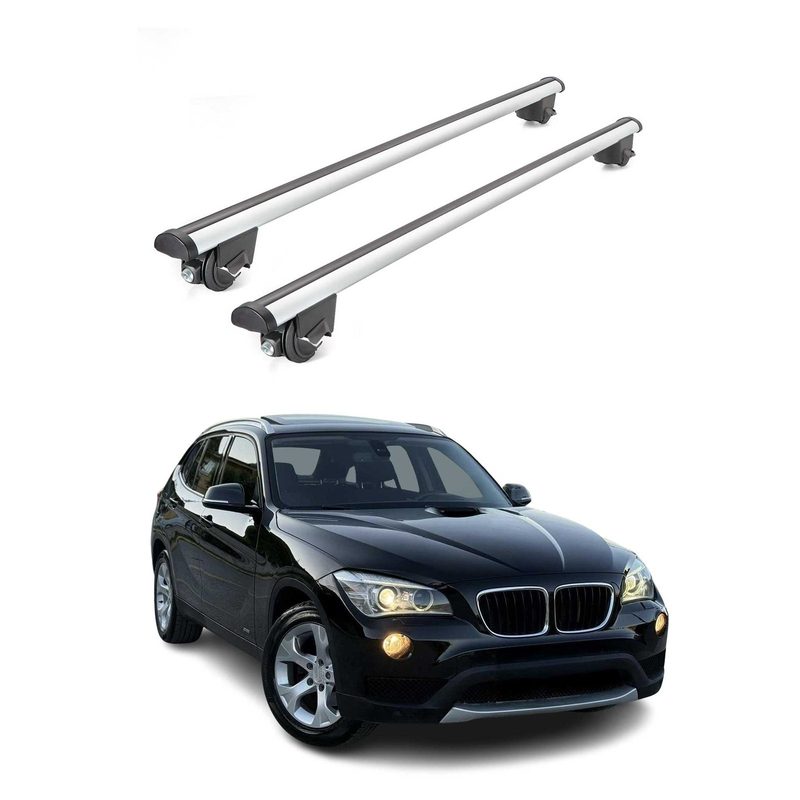 2010-2015 BMW X1 E84 Roof Rack Cross Bars Silver