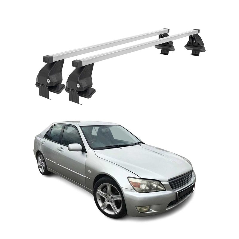 2001-2005 Lexus IS Roof Rack Cross Bars Silver