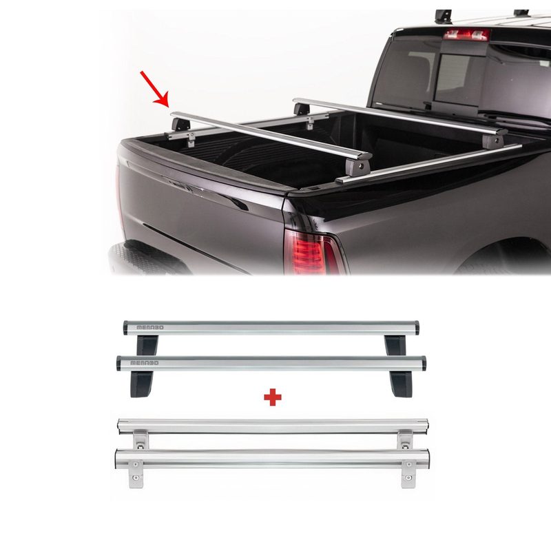 2022-2026 Hyundai Santa Cruz Truck Bed Rack System Alu Pick Up Sliding Rack 4Pcs