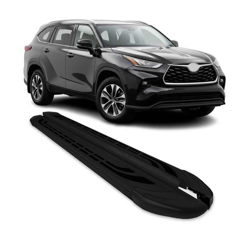 2020-2026 Toyota Highlander Nerf Bar Side Step Running Boards Alu 2x
