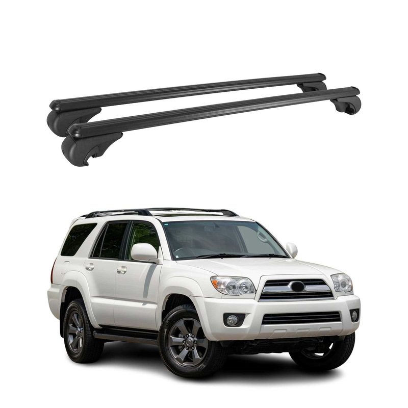 2006-2009 Toyota 4Runner Roof Rack Cross Bars Black