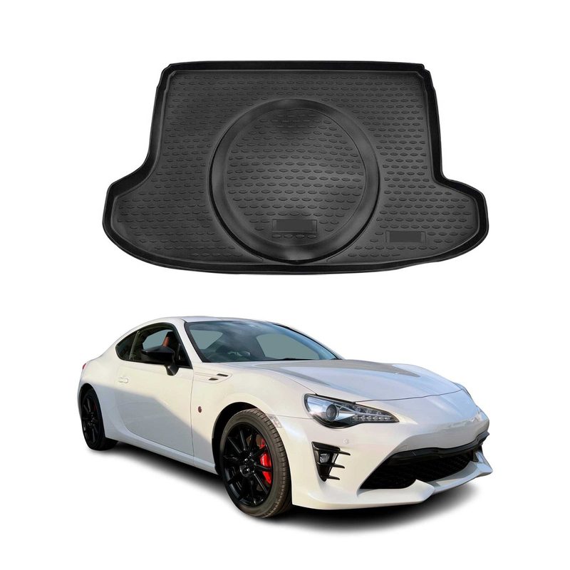 2017-2020 Toyota 86 Cargo Liner Trunk Mat All Weather Black