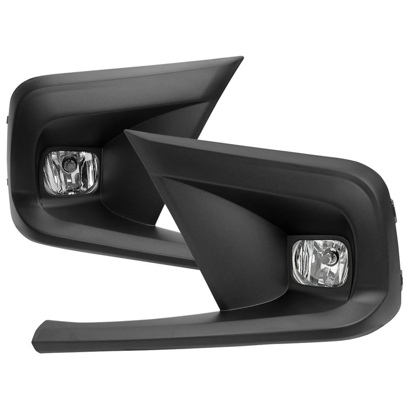 2022-2023 Honda Civic Sedan/Hatchback H8 Bumper Fog Lights Kit Chrome/Clear