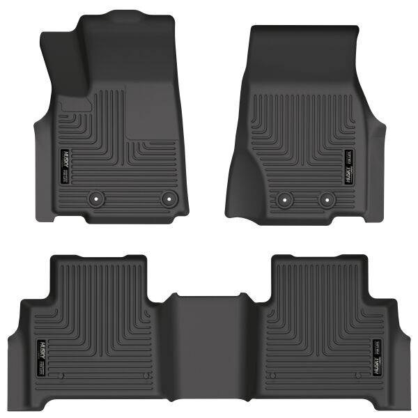Tapetes Husky Weatherbeater 1ra y 2da Fila para Grand Cherokee 22 - 25