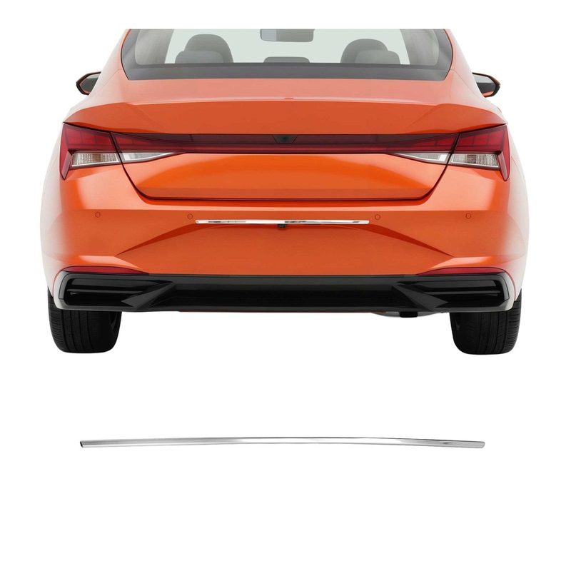 2021-2026 Hyundai Elantra Rear Trunk Tailgate Door Handle Cover Stainless Steel
