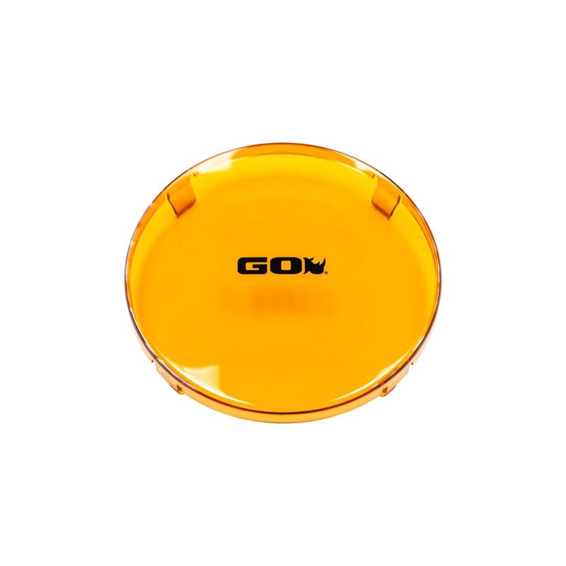 Cubierta para faro Round Bright Series Go Rhino de 6" Ambar