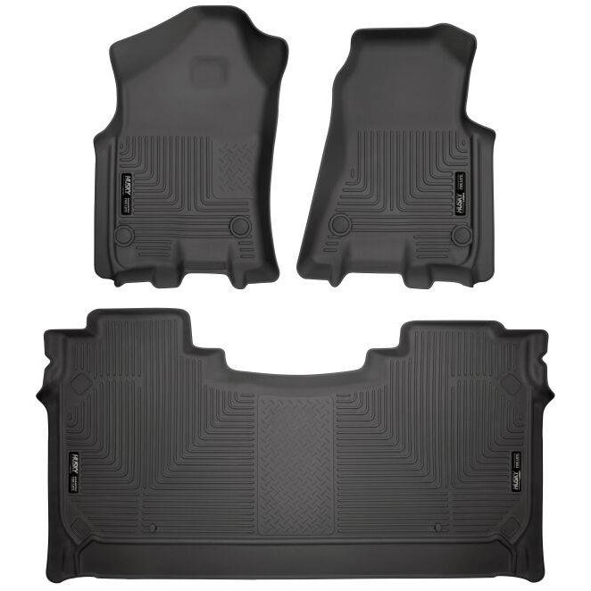 Tapetes Husky Weatherbeater 1ra y 2da Fila color Negro para Ram 1500 19 - 25