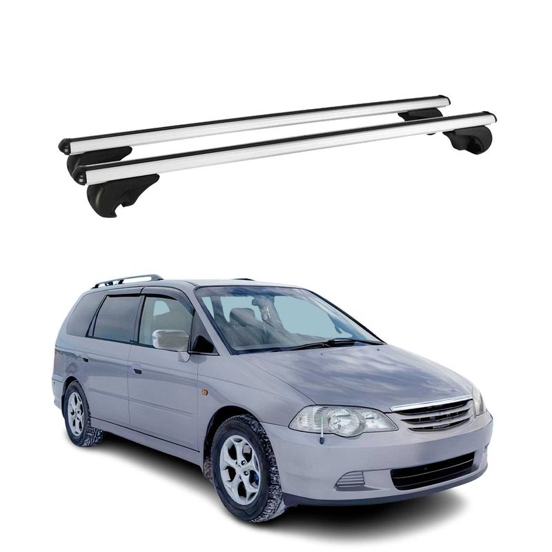 1999-2004 Honda Odyssey Roof Rack Cross Bars Silver