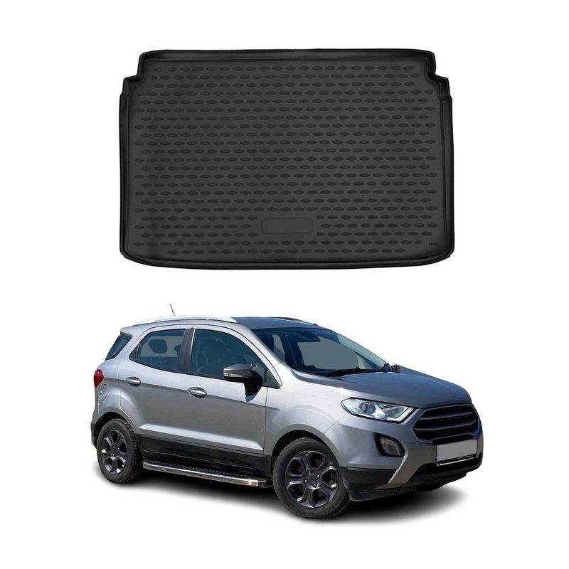 2018-2022 Ford EcoSport Cargo Liner Trunk Mat All Weather Upper Black